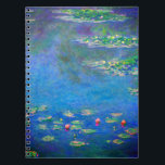Monet Water Lilies 1906 Notitieboek<br><div class="desc">Notitieboek met het olieverschilderij van Claude Monet Water Lilies (1906). Een serene nog leven van de interactie tussen licht en reflectie op mooie waterlib in een vijver. Een groot geschenk voor fans van het impressionisme en de Franse kunst.</div>