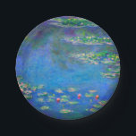 Monet Water Lilies 1906 Papieren Bordje<br><div class="desc">Papieren Borden met Claude Monet's olieverf Water Lilies (1906). Een serene nog leven van de interactie tussen licht en reflectie op mooie waterlib in een vijver. Een groot geschenk voor fans van het impressionisme en de Franse kunst.</div>