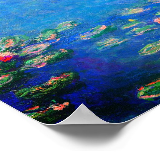 Monet Water Lilies 1906 Poster (Hoek)