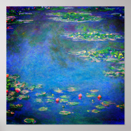 Monet Water Lilies 1906 Poster