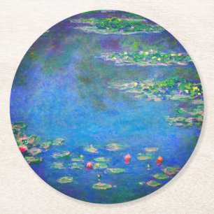 Monet Water Lilies 1906 Ronde Kartonnen Onderzetter