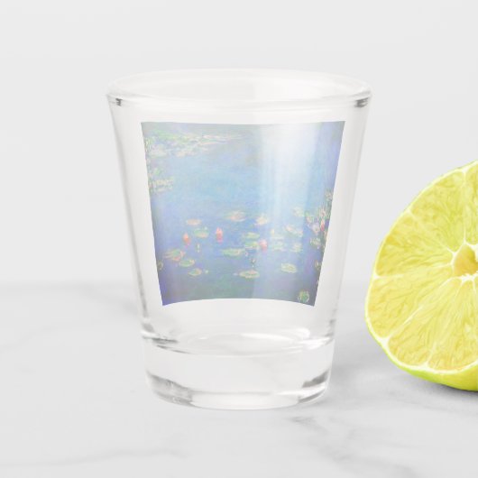 Monet Water Lilies 1906 Shot Glas (Achterkant)