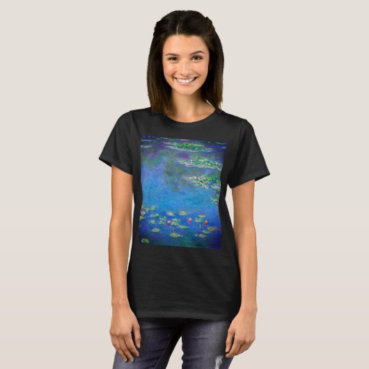 Monet Water Lilies 1906 T-shirt (Voorkant volledig)