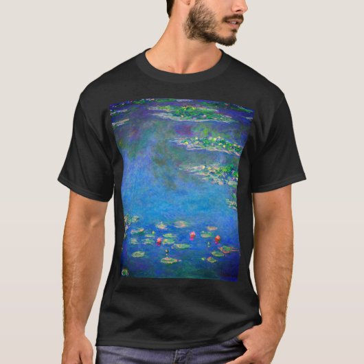 Monet Water Lilies 1906 T-shirt (Voorkant)