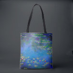 Monet Water Lilies 1906 Tote Bag<br><div class="desc">Canvas tas met het olieverschilderij van Claude Monet Water Lilies (1906). Een serene nog leven van de interactie tussen licht en reflectie op mooie waterlib in een vijver. Een groot geschenk voor fans van het impressionisme en de Franse kunst.</div>