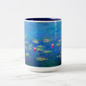 Monet Water Lilies 1906 Tweekleurige Koffiemok (Center)