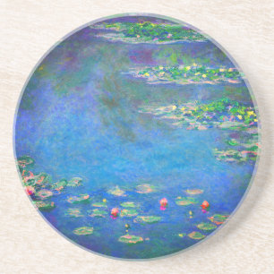 Monet Water Lilies 1906 Zandsteen Onderzetter