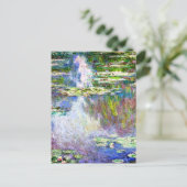 Monet - Water Lilies, 1907  kunst Briefkaart (Staand voorkant)