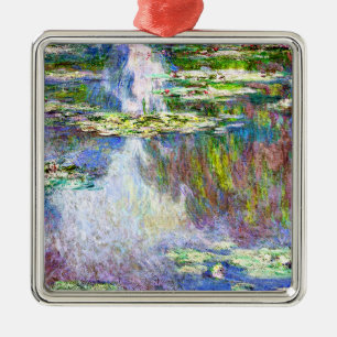 Monet - Water Lilies, 1907  schilderij, Metalen Ornament