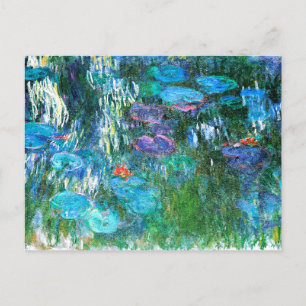 Monet - Water Lilies, 1916-1919, Briefkaart