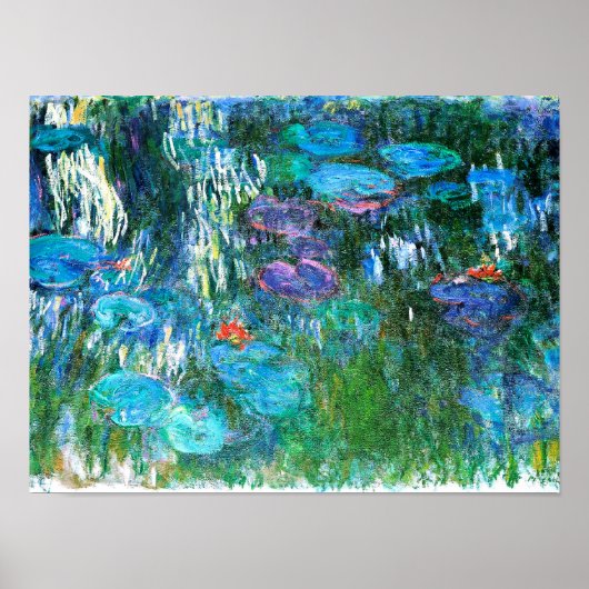 Monet - Water Lilies, 1916-1919, Poster (Voorkant)