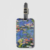 Monet - Water Lilies, 1916, Bagagelabel (Voorkant (verticaal))