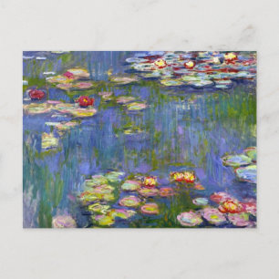 Monet Water Lilies 1916 Briefkaart