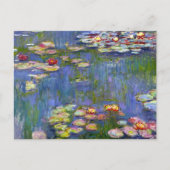Monet Water Lilies 1916 Briefkaart (Voorkant)