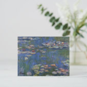 MONET Water Lilies 1916 BRIEFKAART (Staand voorkant)