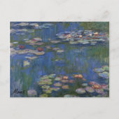 MONET Water Lilies 1916 BRIEFKAART (Voorkant)