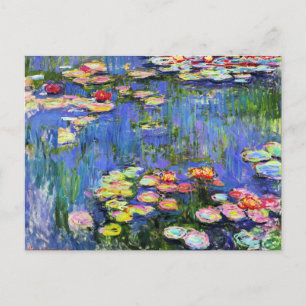 Monet - Water Lilies, 1916, Briefkaart