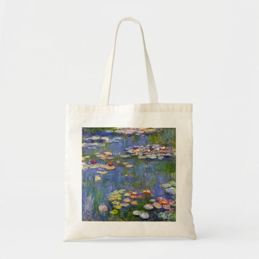 Monet Water Lilies 1916 Canvas tas (Voorkant)