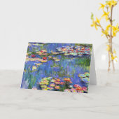 Monet - Water Lilies, 1916, Kaart (Gele Bloem)