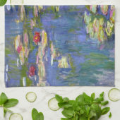 Monet Water Lilies 1916 Kitchen Towel Theedoek (Gevouwen)