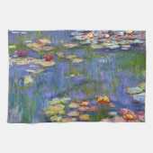 Monet Water Lilies 1916 Kitchen Towel Theedoek (Horizontaal)