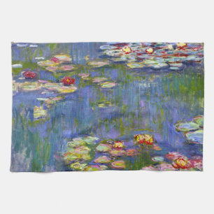 Monet Water Lilies 1916 Kitchen Towel Theedoek