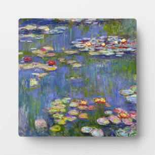 Monet Water Lilies 1916 Plaque Fotoplaat
