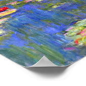 Monet Water Lilies 1916 Poster (Hoek)