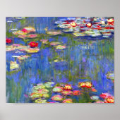Monet Water Lilies 1916 Poster (Voorkant)