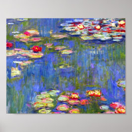 Monet Water Lilies 1916 Poster