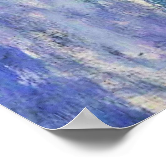 Monet - Water Lilies, 1916, Poster (Hoek)