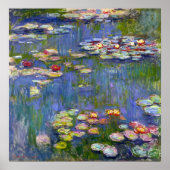 Monet Water Lilies 1916 Poster (Voorkant)