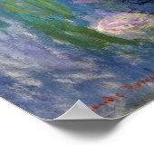 Monet Water Lilies 1916 Poster (Hoek)