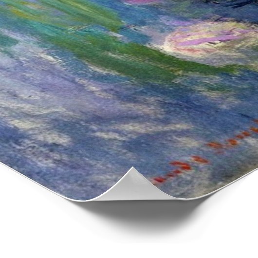 Monet Water Lilies 1916 Poster (Hoek)