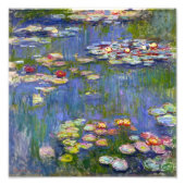 Monet Water Lilies 1916 Print Foto Afdruk (Voorkant)