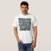 Monet Water Lilies 1916 T-shirt (Voorkant volledig)