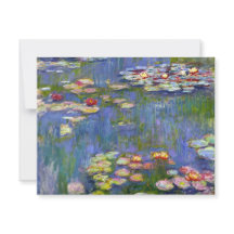 Monet Water Lilies 1916 Uitnodigingen