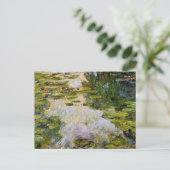Monet - Water Lilies 1917-1919 Briefkaart (Staand voorkant)