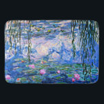 Monet, Water Lilies, 1919, Badmat<br><div class="desc">Water Lilies,  1919,  beroemd schilderij van de impressionistische kunstenaar Claude Monet</div>
