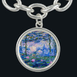Monet: Water Lilies 1919, beroemd schilderij, Armband<br><div class="desc">Claude Monet: Water Lilies Red,  1919,  mooi kunstschilderij</div>
