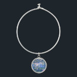 Monet: Water Lilies 1919, beroemd schilderij, Bangle Armbandje<br><div class="desc">Claude Monets beroemde schilderij Water Lilies 1919.</div>