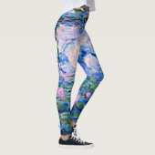 Monet: Water Lilies 1919, beroemd schilderij, Leggings (Rechts)