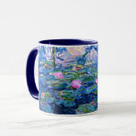 Monet: Water Lilies 1919, beroemd schilderij Mok<br><div class="desc">Claude Monet: Water Lilies Red,  1919,  Impressionisme artwork koffiekoffie mok.</div>