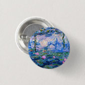 Monet: Water Lilies 1919, beroemd schilderij, Ronde Button 3,2 Cm (Voorkant /achterkant)