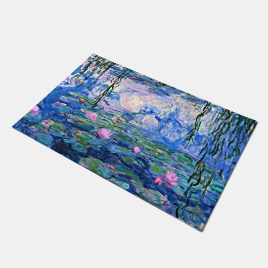 Monet: Water Lilies 1919 Deurmat (Schuin)