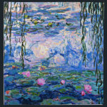 Monet - Water Lilies, 1919 Katoenen Servet<br><div class="desc">Claude Monet fijn kunstschilderij,  Water Lilies,  1919</div>