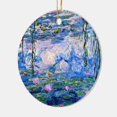 Monet: Water Lilies 1919 Keramisch Ornament (Links)