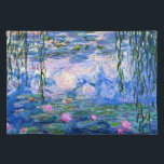 Monet - Water Lilies 1919 kunstwerk Placemat<br><div class="desc">Monet - Water Lilies 1919 artwork placemat.  VIRGINIA5050* - Creatieve en ongebruikelijke cadeaus voor alle gelegenheden op www.zazzle.com/virginia5050* INTERNATIONAL GIFTS op zazzle.com/InternationalGifts,  Florida Gift Store op zazzle.com/FloridaGiftStore*,  RETIREMENT GIFT STORE op zazzle.com/RetirementGiftStore,  IK HOOR VAN GIFT STORE OP zazzle.com/ILoveGiftStore,  en BIRTHDAY GIFT STORE op zazzle.com/BirthdayGiftStore*</div>