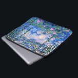 Monet, Water Lilies, 1919, Laptop Sleeve<br><div class="desc">Water Lilies, 1919, famous painting by Impressionist artist, Claude Monet</div>