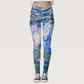 Monet - Water Lilies, 1919, Leggings (Voorkant)